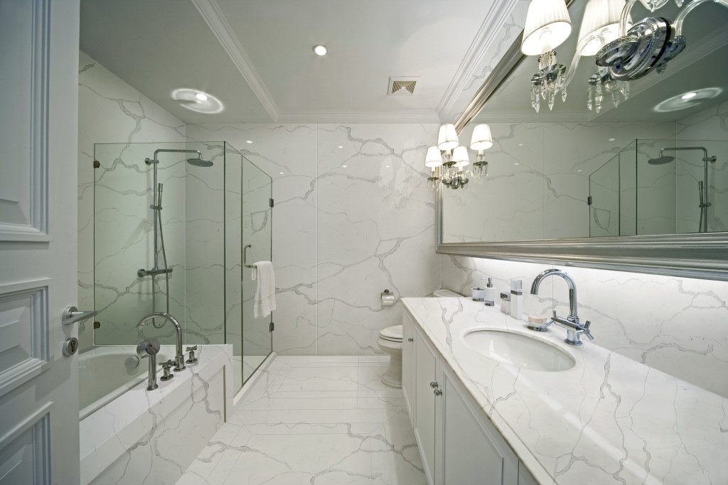 Pros and Cons for Quartz Stone Slab Shower Walls